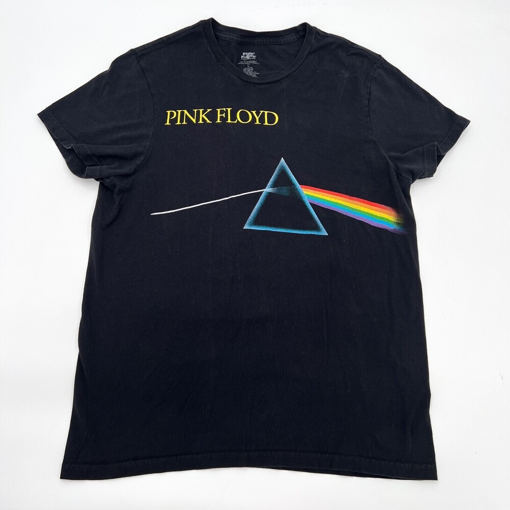 Pink Floyd Shirt Adult Medium Black T-Shirt Concert Tour Rock